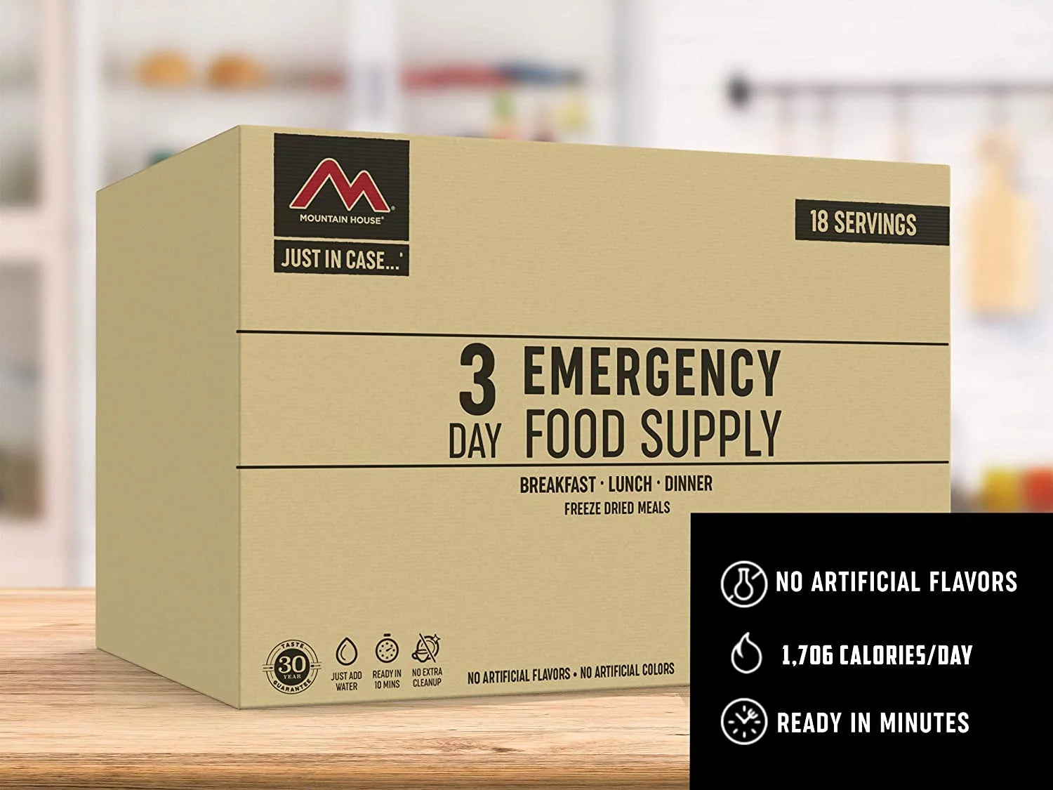 3-Day Emergency Food Supply