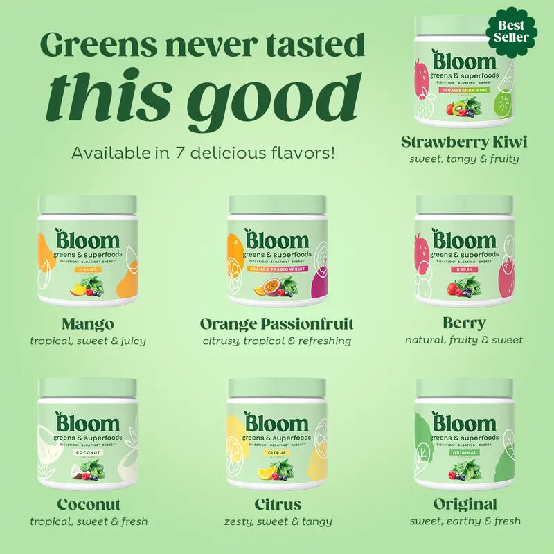 Bloom Nutrition Greens and Superfoods Powder