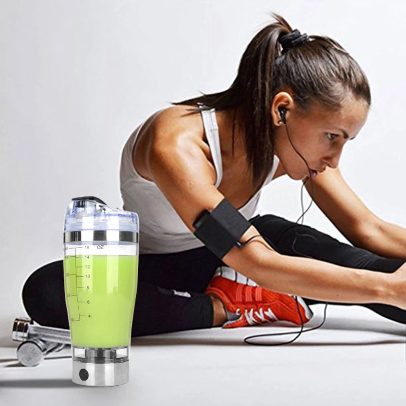 USB Rechargeable Electric Shaker Bottle Mixer