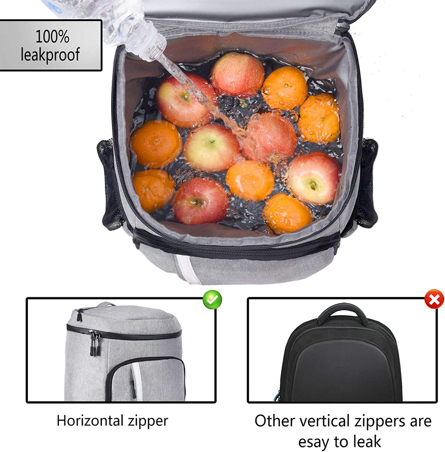 30L Waterproof Backpack Cooler