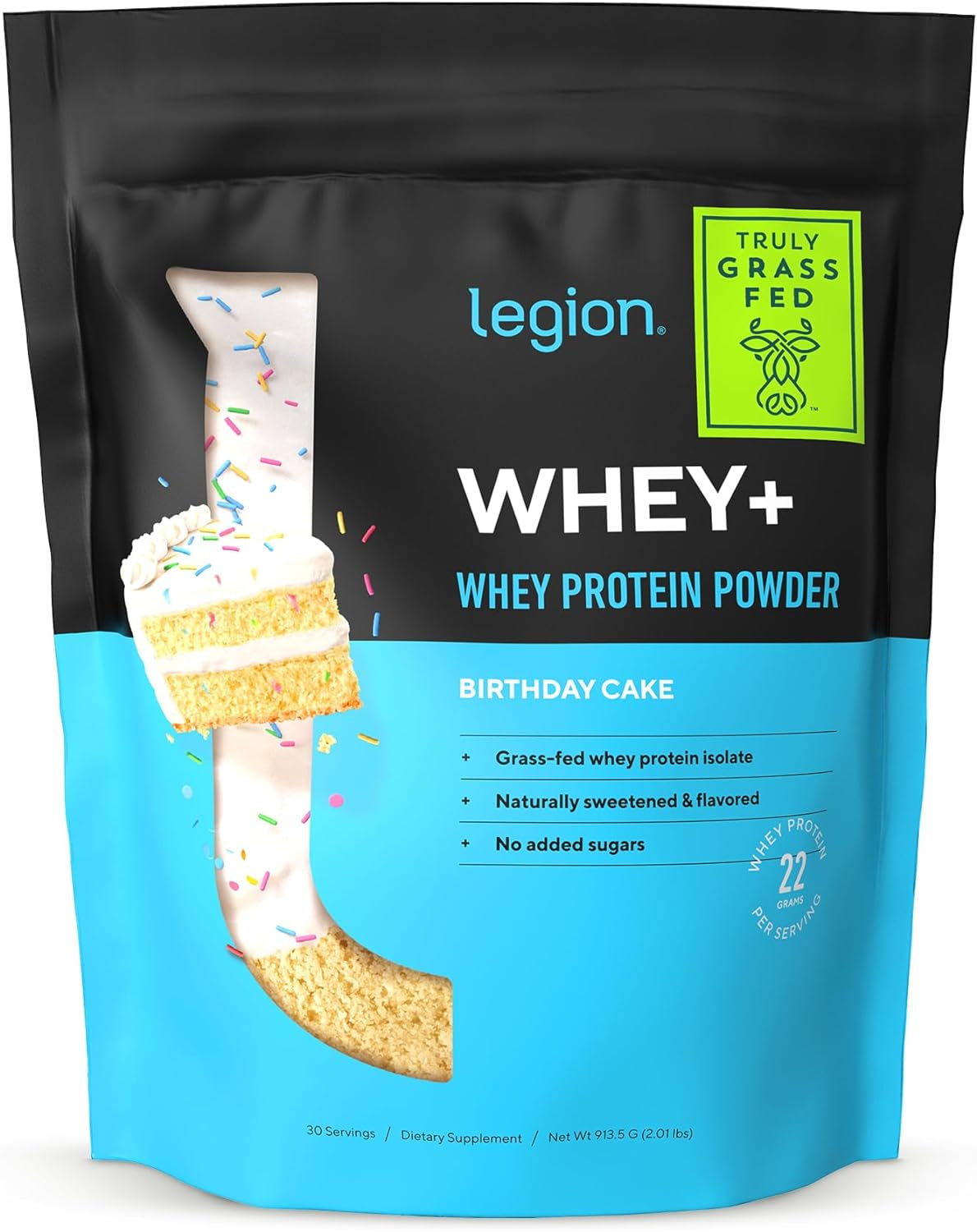 Whey+ Whey Isolate Protein Powder (Birthday Cake)