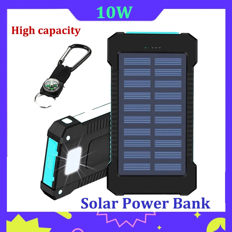 Outdoor Portable Fast Charging Solar Power Phone Charger