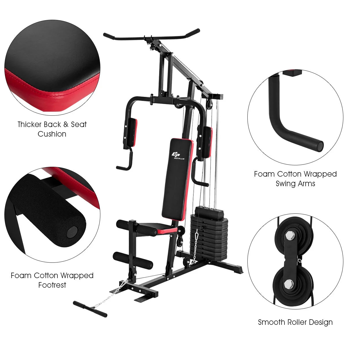 Multifunction Cross Strength Trainer Workout Machine