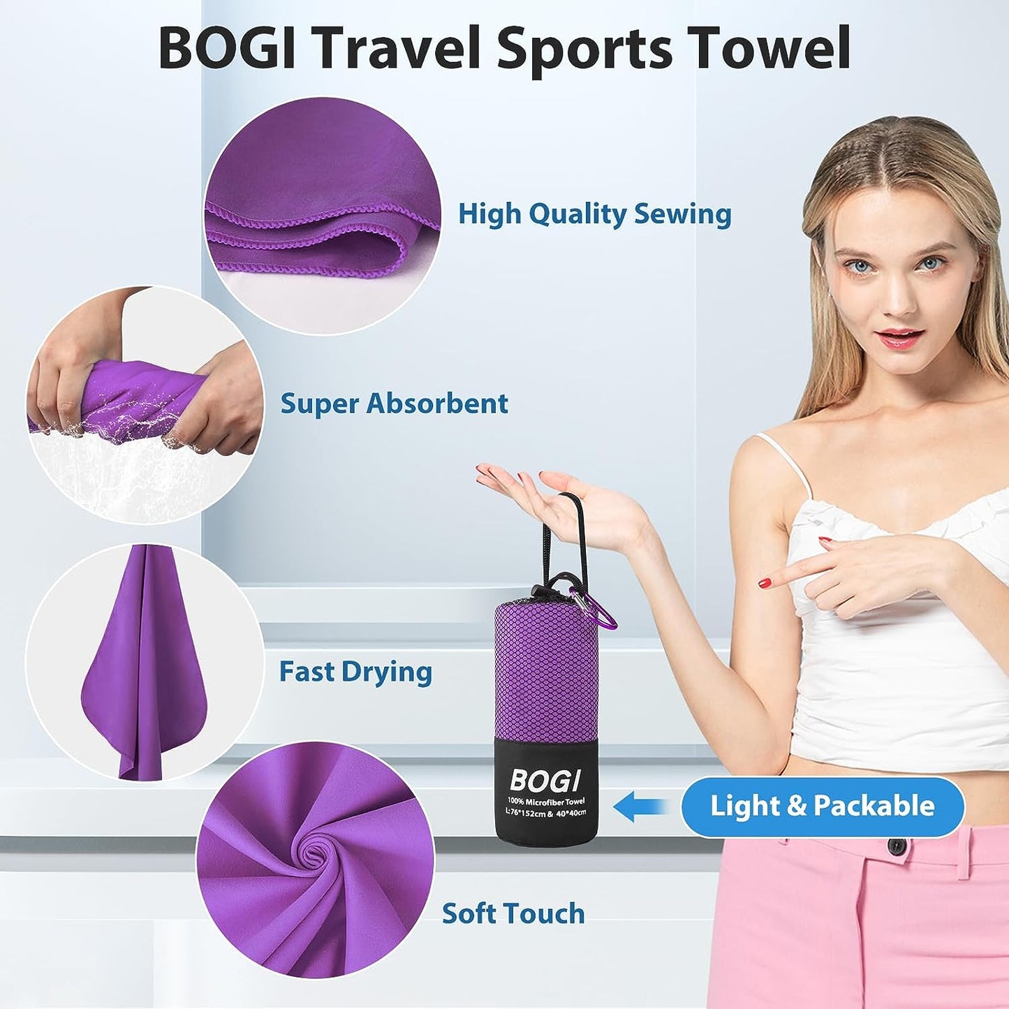 Microfiber Travel Sports