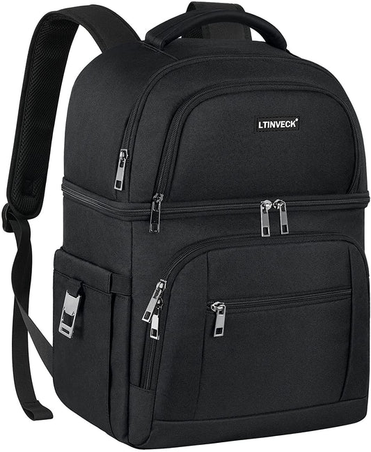 Double Deck Insulated Cooler Backpack