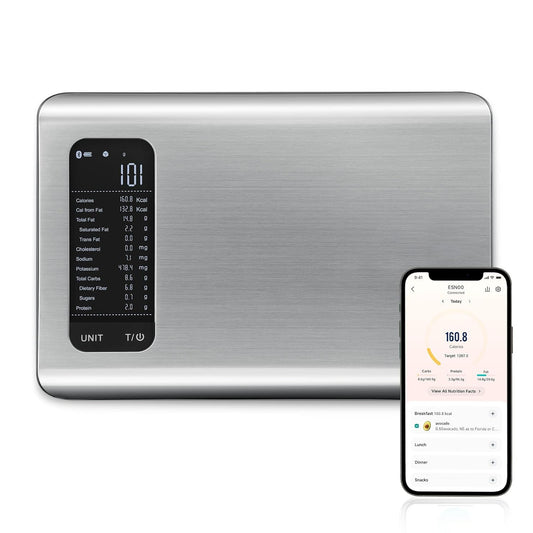 Food Kitchen Scale with Smart Nutrition App