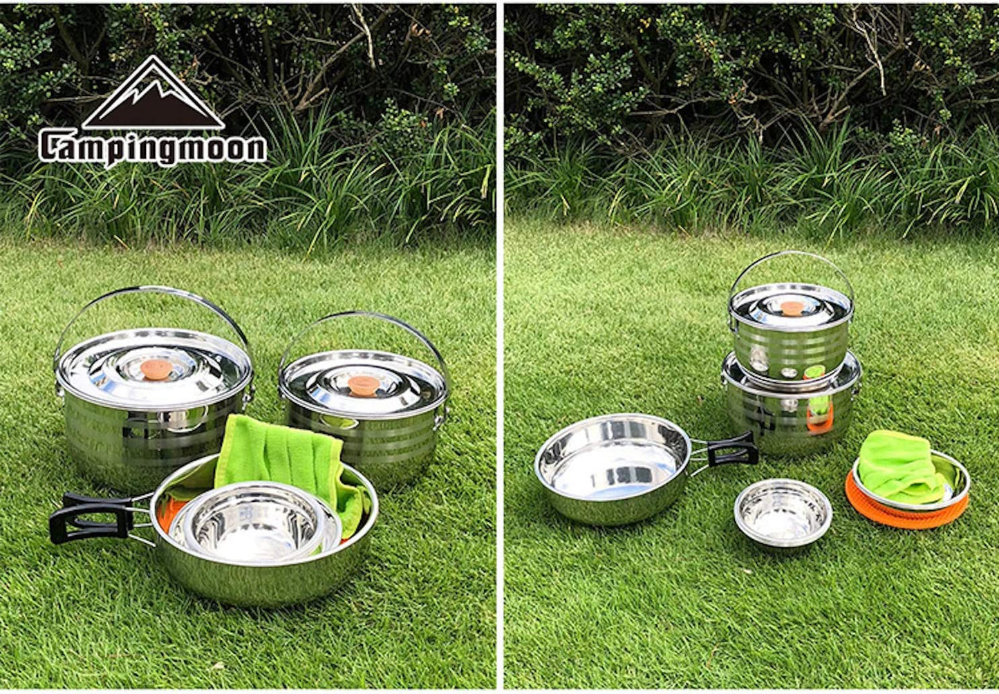 13 Piece Camping Cookware Set