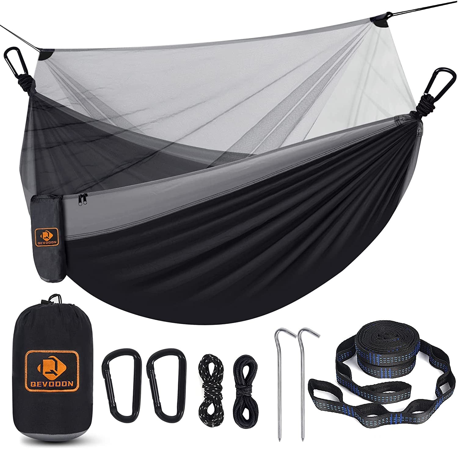 Parachute Nylon Hammock with Net