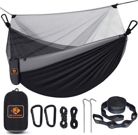 Parachute Nylon Hammock with Net