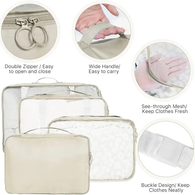 Travel Storage Bag Set