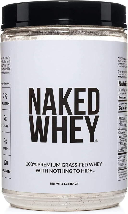 1LB Naked Whey Protein Powder for Recovery Enhancement