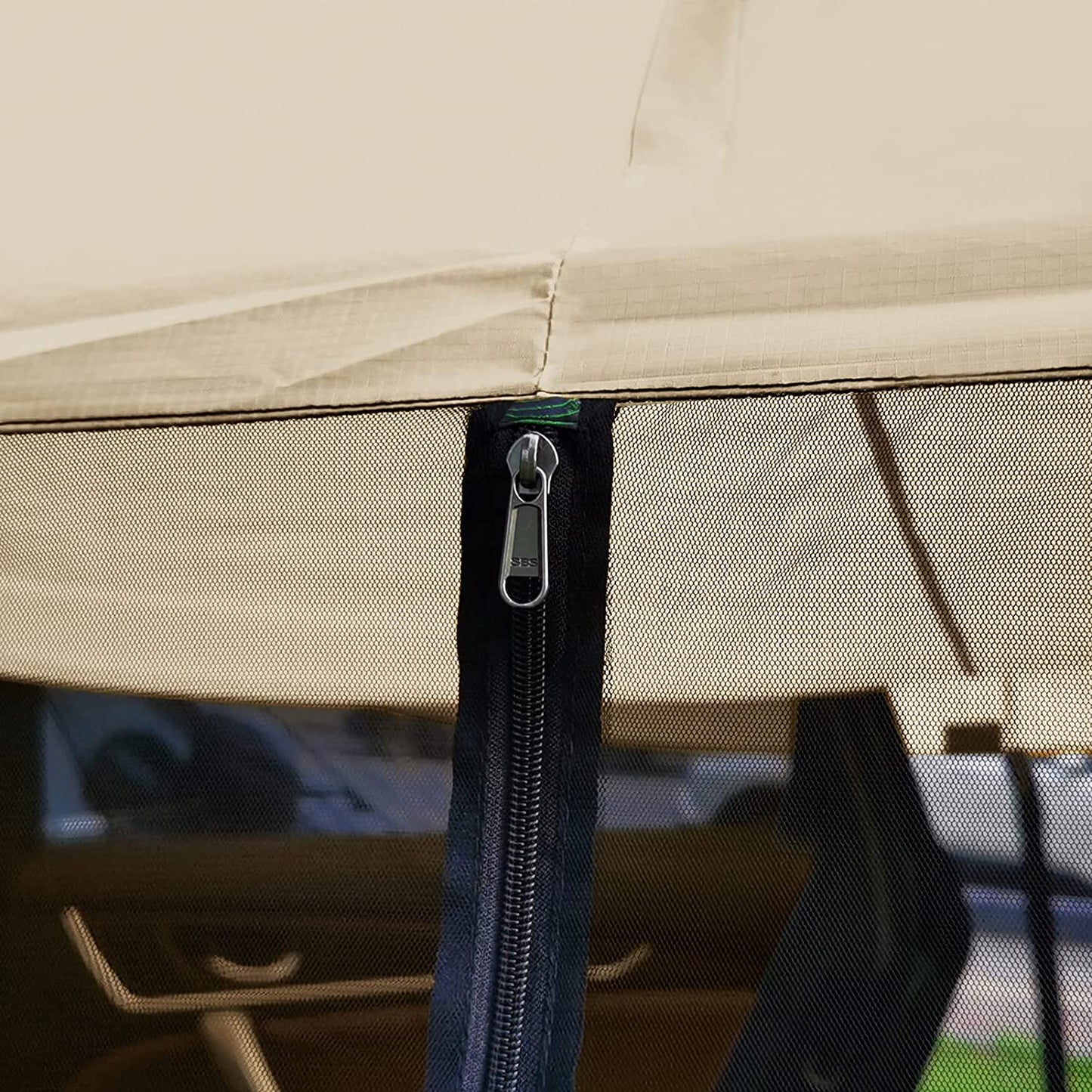 Universal Tailgate Canopy with Mosquito Net