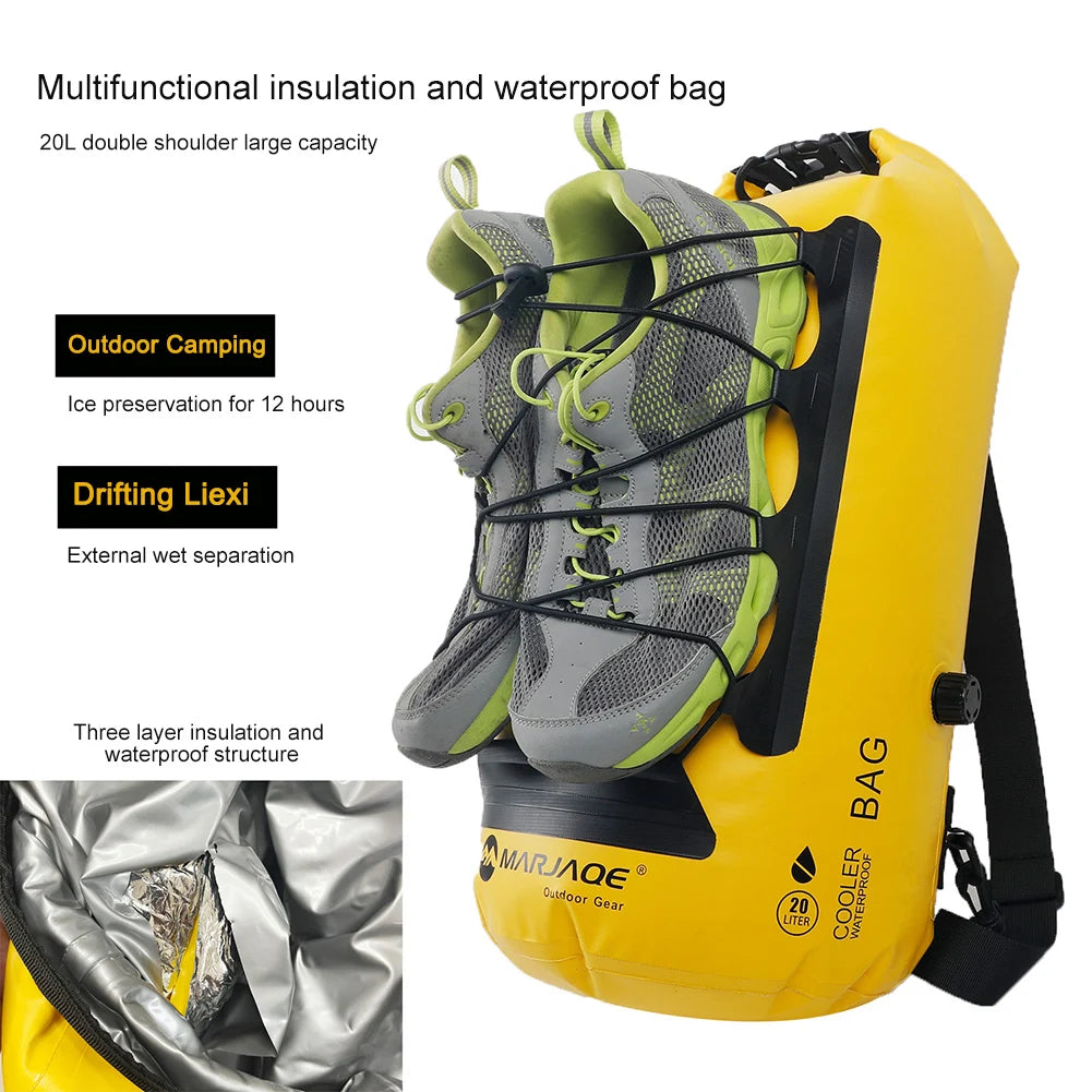 20L Outdoor Insulated Waterproof Dry Bag