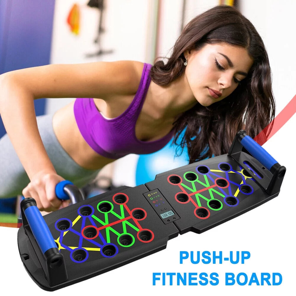 Portable Multi-Function Foldable 10 in 1 Push up Board