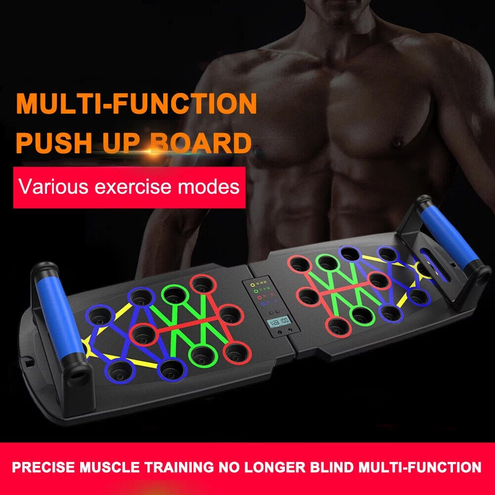 Portable Multi-Function Foldable 10 in 1 Push up Board