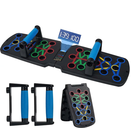 Portable Multi-Function Foldable 10 in 1 Push up Board