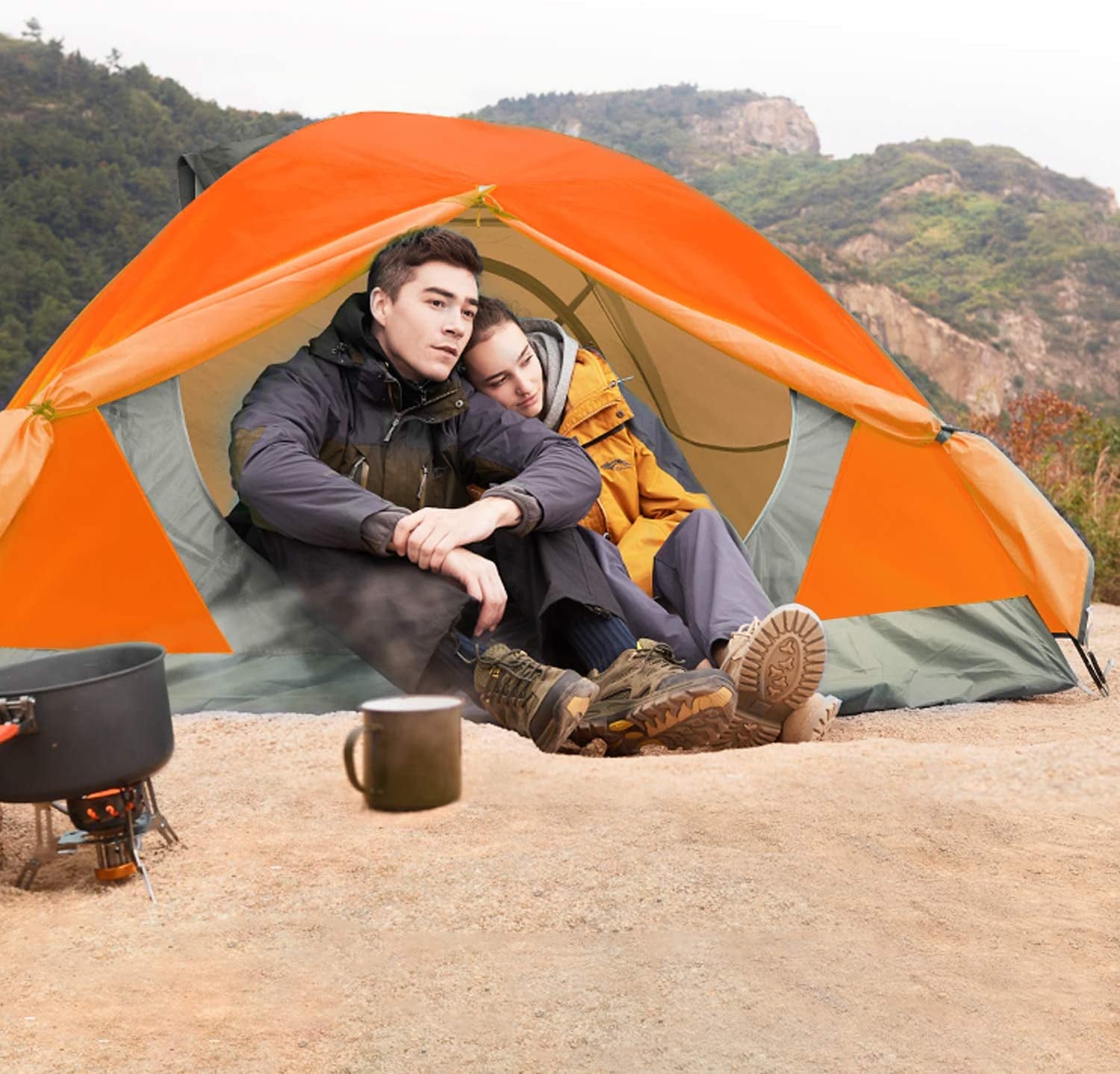 2/4 Person Camping Tent