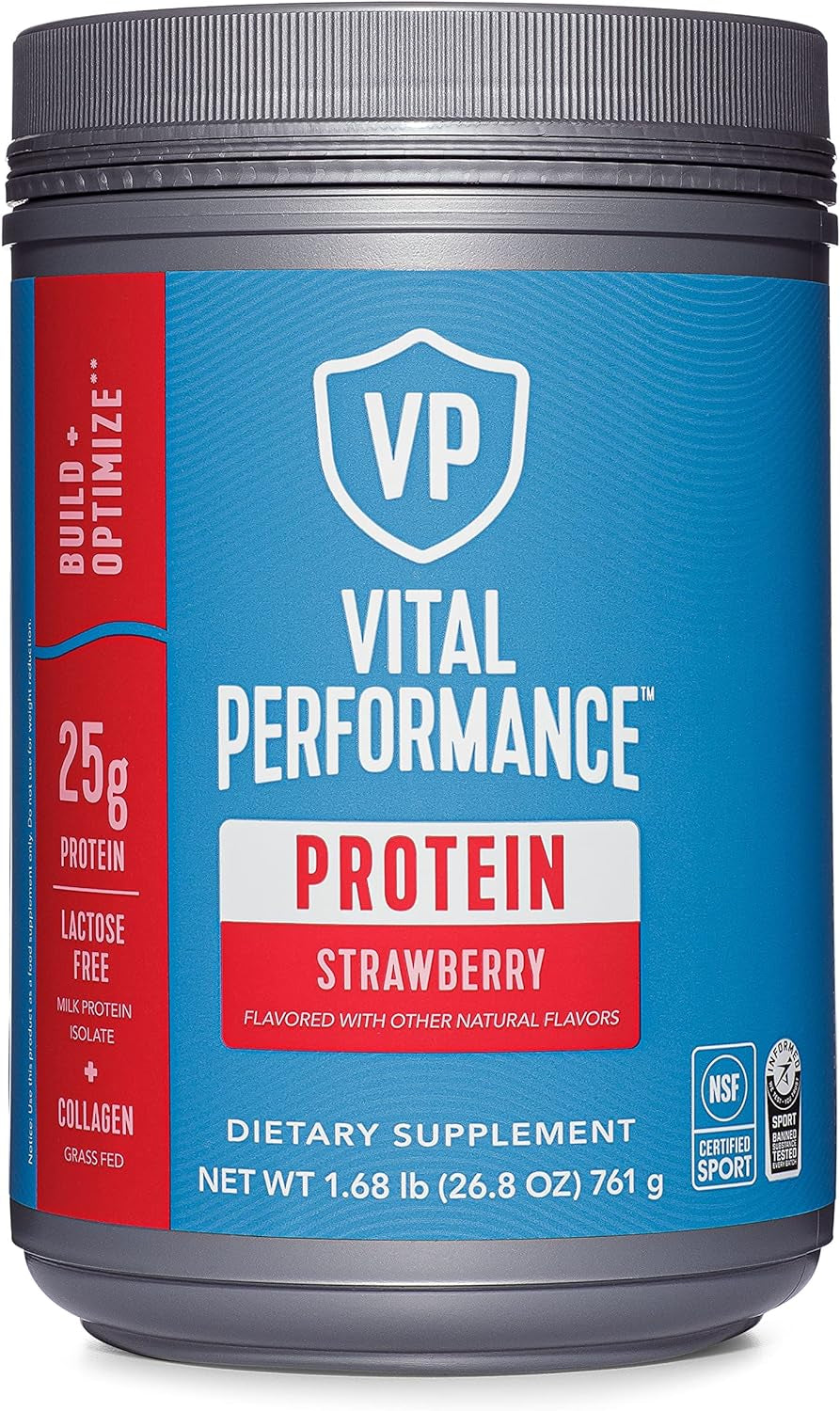 Vital Performance Protein Powder 25G Lactose-Free Milk Isolate Whey