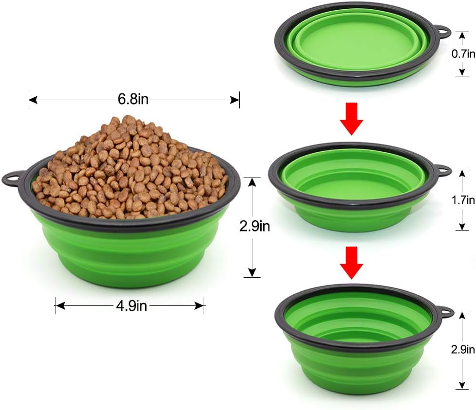 Collapsible Dog Bowl Portable Foldable Dog 