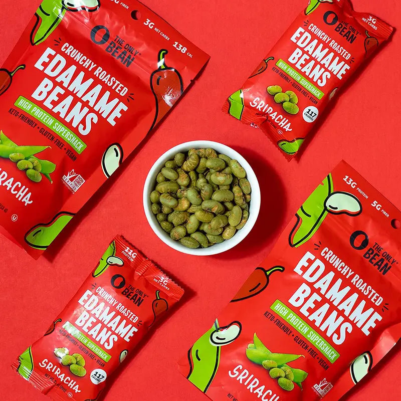  High Protein Roasted Edamame Beans (Variety Pack)