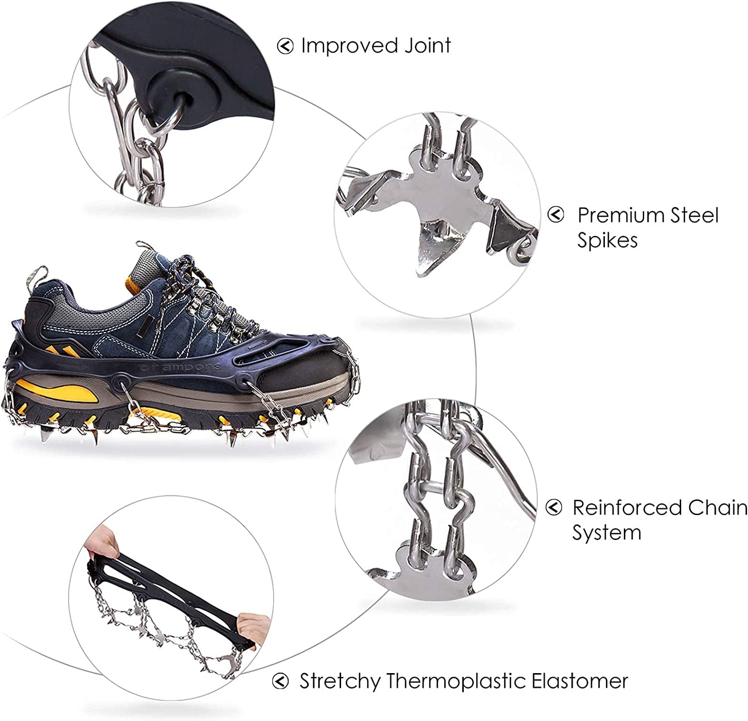 Crampons Ice Cleats Traction