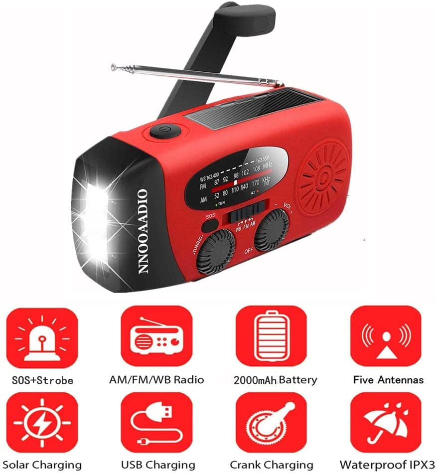 SOS Alarm Emergency Weather Radio