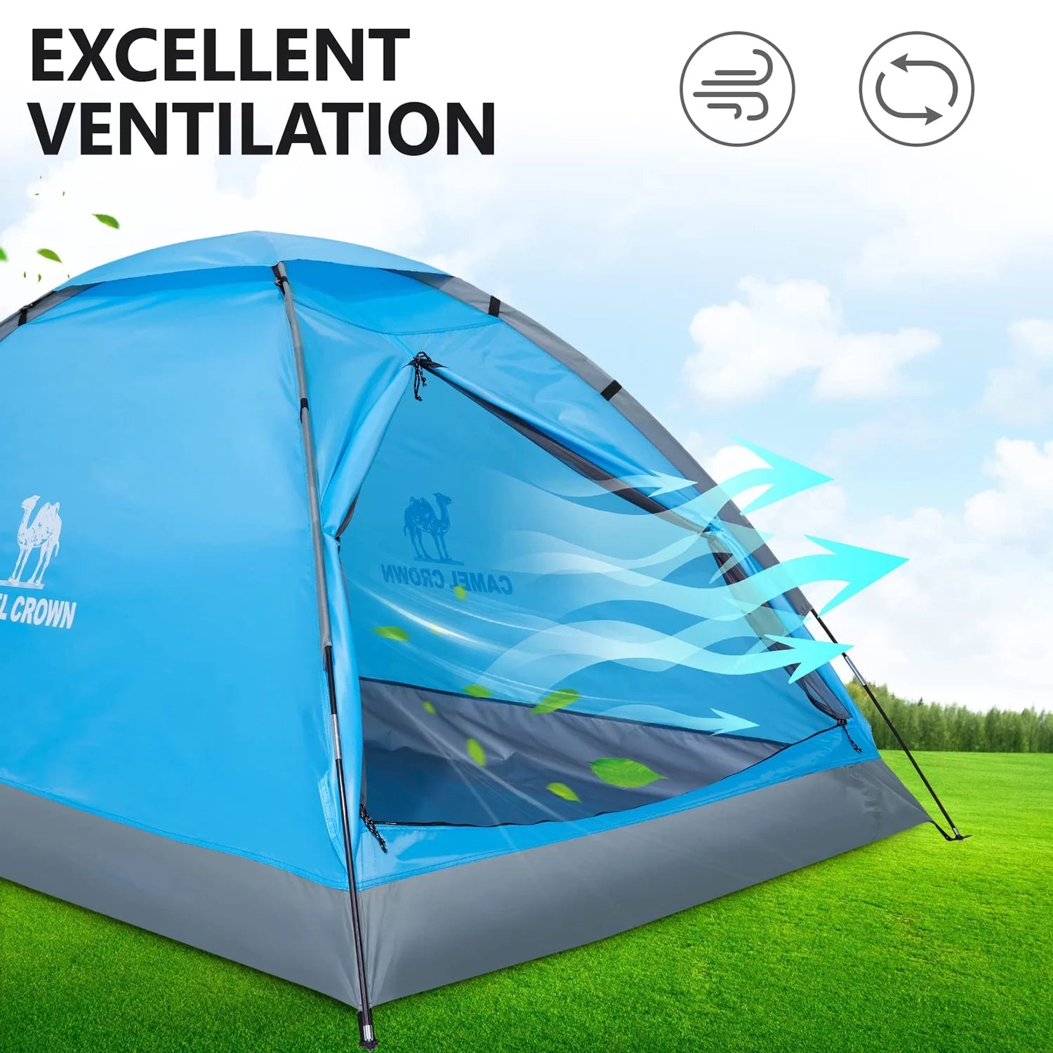 2 Person Waterproof Dome Tent