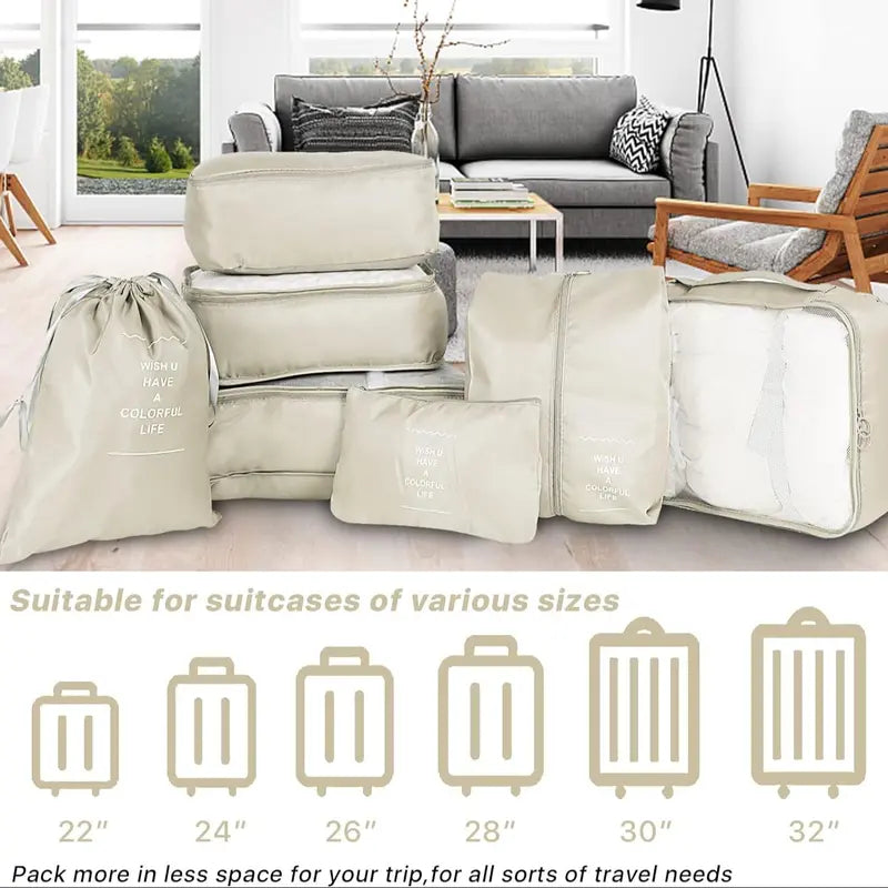 Travel Storage Bag Set