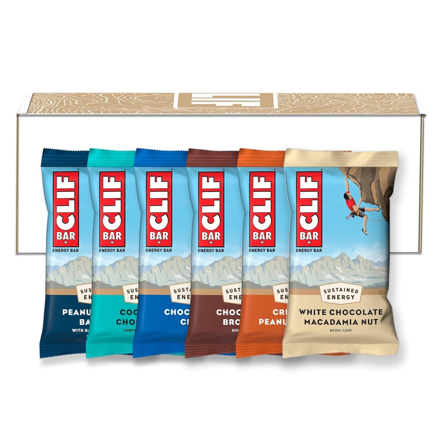 16 Count Variety Pack Energy Bars 