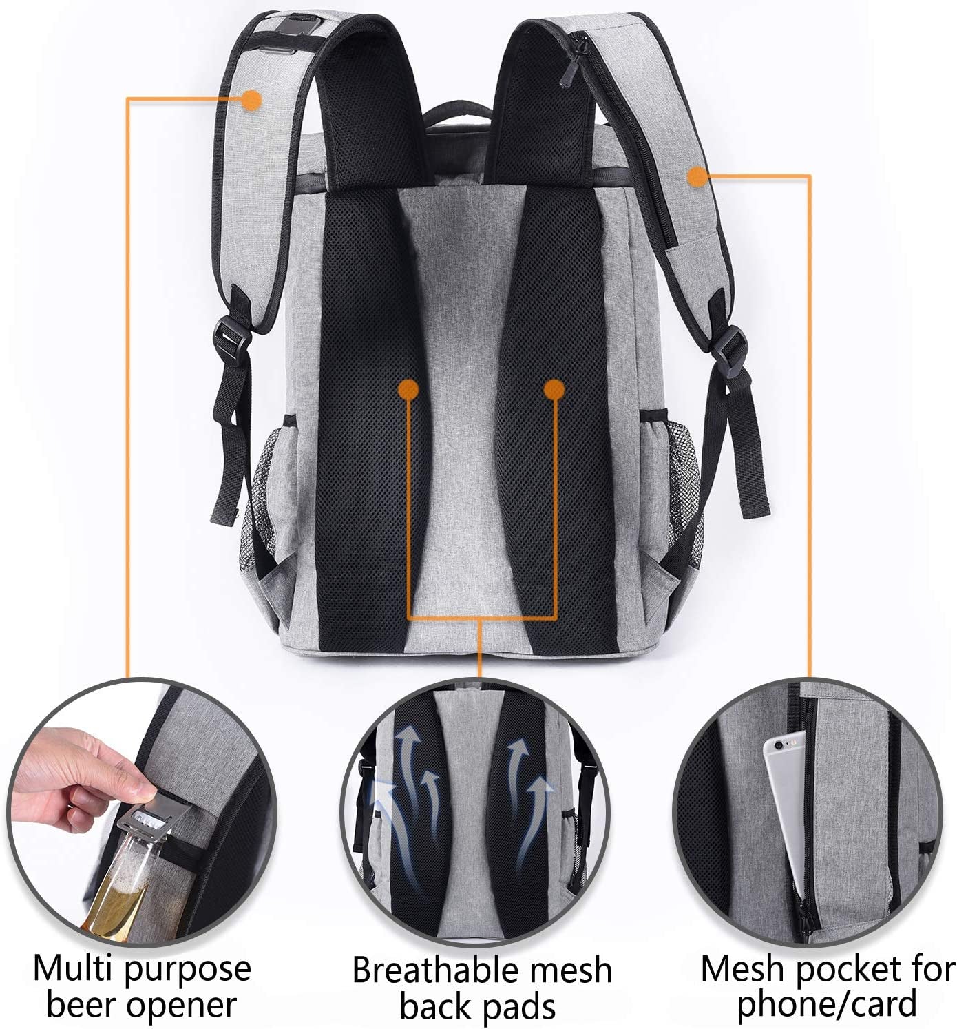 30L Waterproof Backpack Cooler