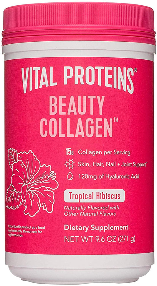 9.6oz Beauty Collagen Powder Supplement Enhancing Skin Elasticity and Hydration 