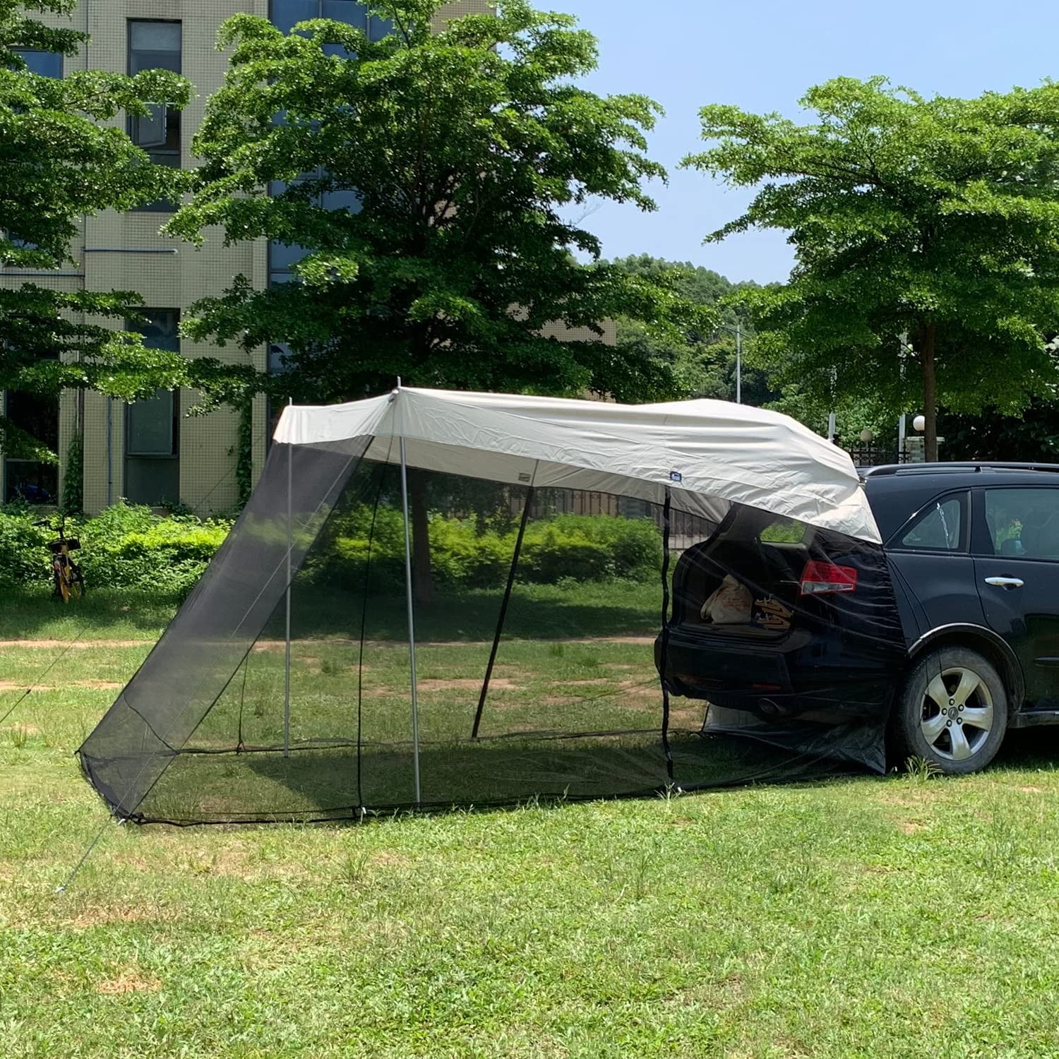 Universal Tailgate Canopy with Mosquito Net