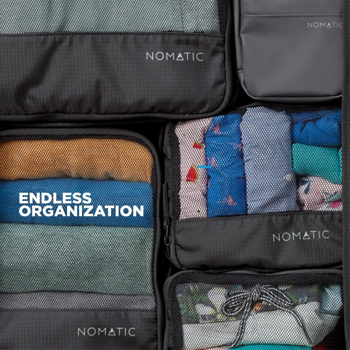 Packing Cubes, Compression Luggage Organizers for Carry-On