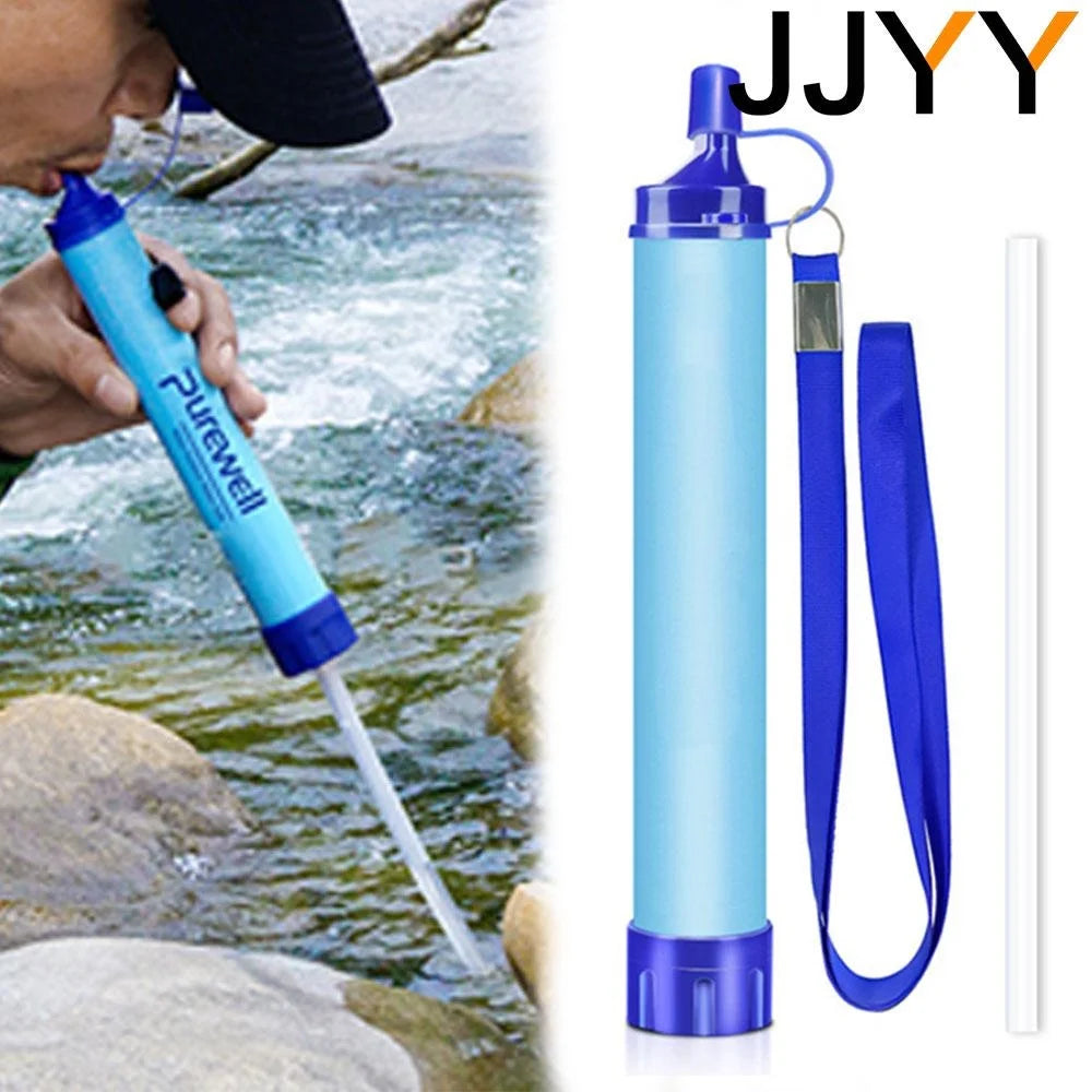 Emergency Water Filter Suitable for Streams, Lakes Outdoors Camping