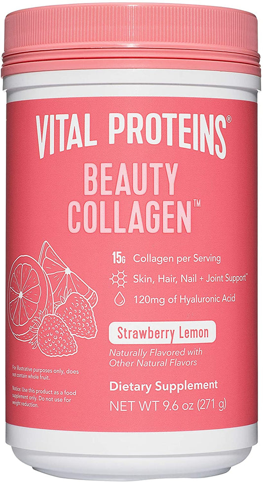 120mg Hyaluronic Acid Beauty Collagen (Strawberry Lemon)